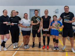 Zimný volejbalový turnaj, 8.2.2025 (autor: J. Letenay)